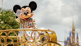 Mickey Mouse at magic Kingdom