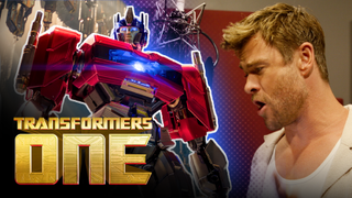 Chris Hemsworth in the vocal performing as Optimus Prime in Transformers: One.